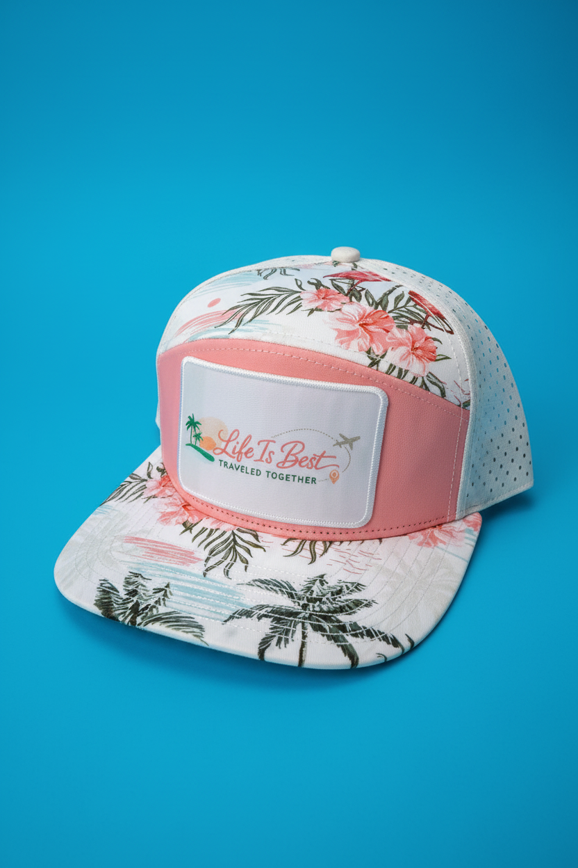 Coral Flamingo SnapBack