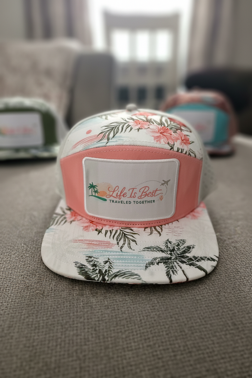 Coral Flamingo SnapBack
