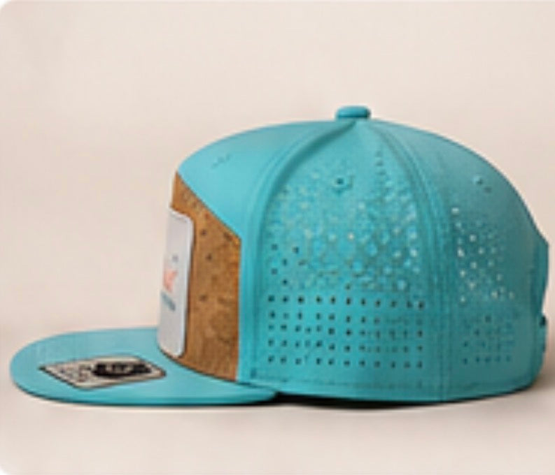 Turquoise Cork SnapBack