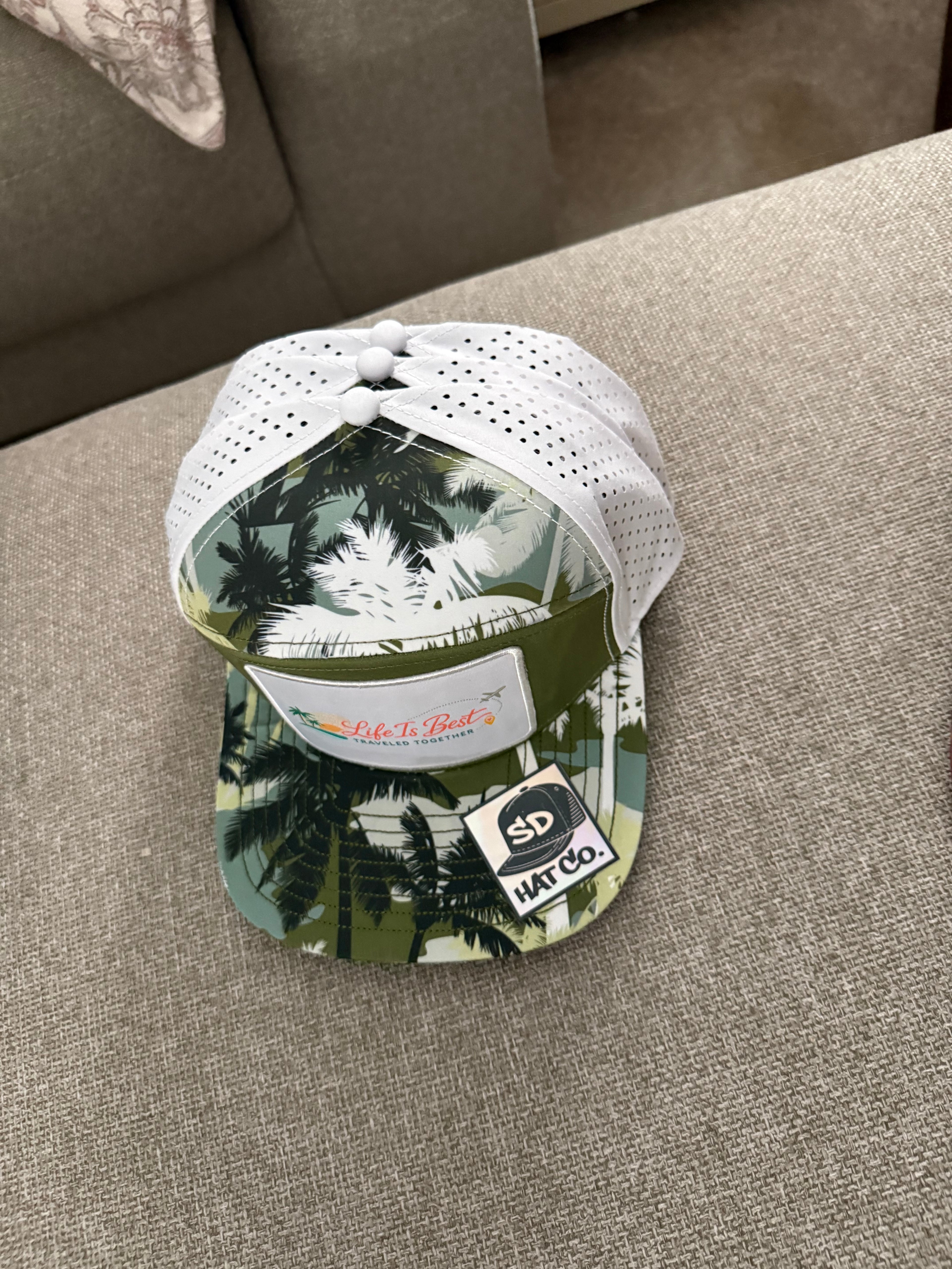 Green Palm Tree SnapBack