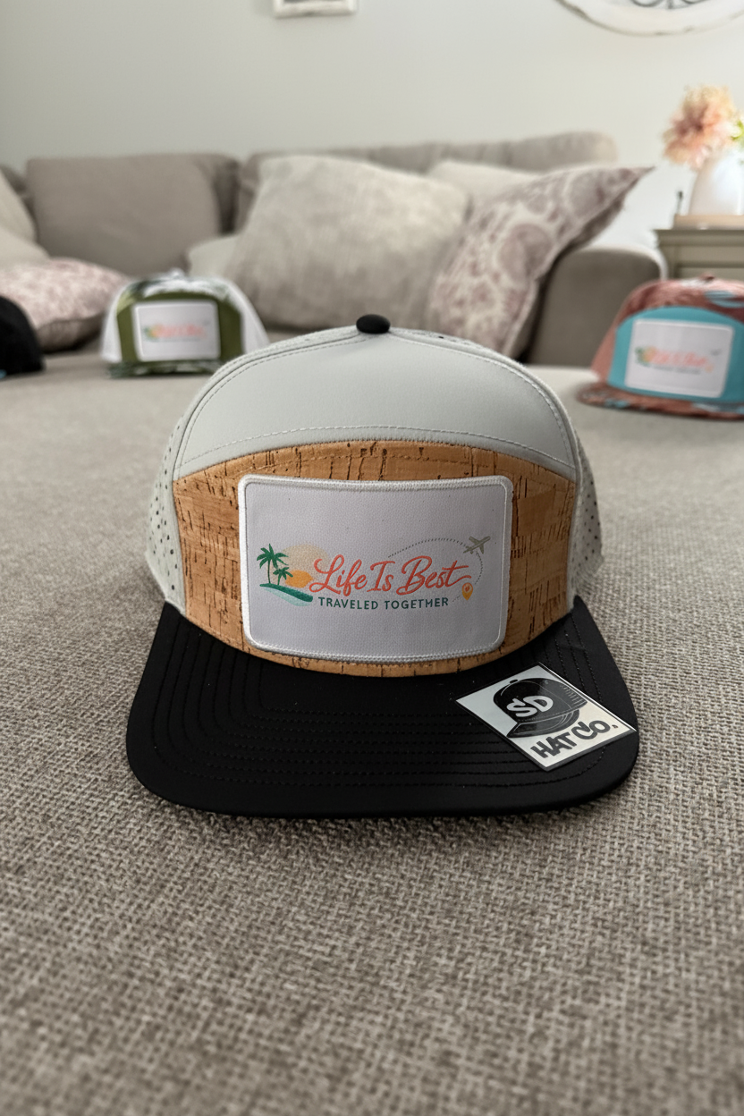 Grey Cork SnapBack
